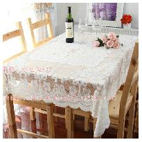 Ivory Table Drapes
